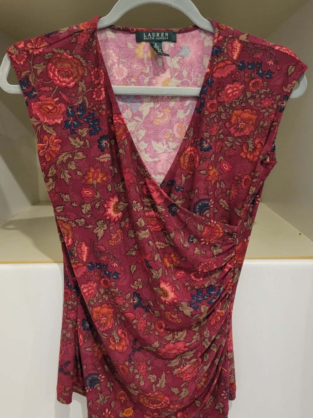 Ralph Lauren Ruched Top
